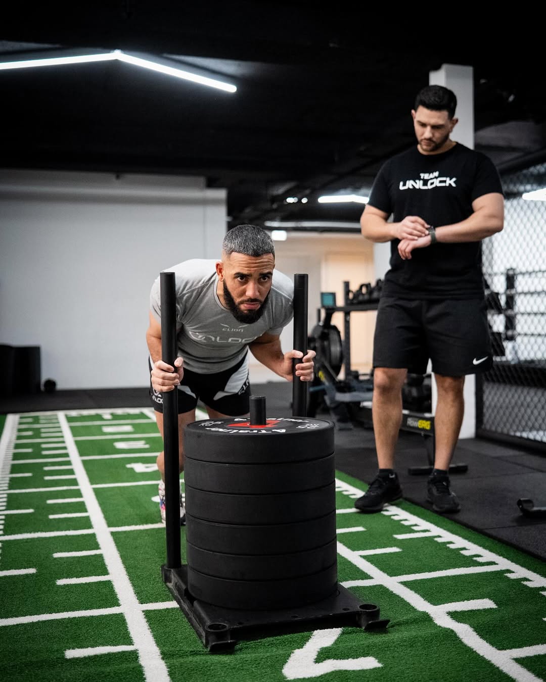 HYROX athlete in action